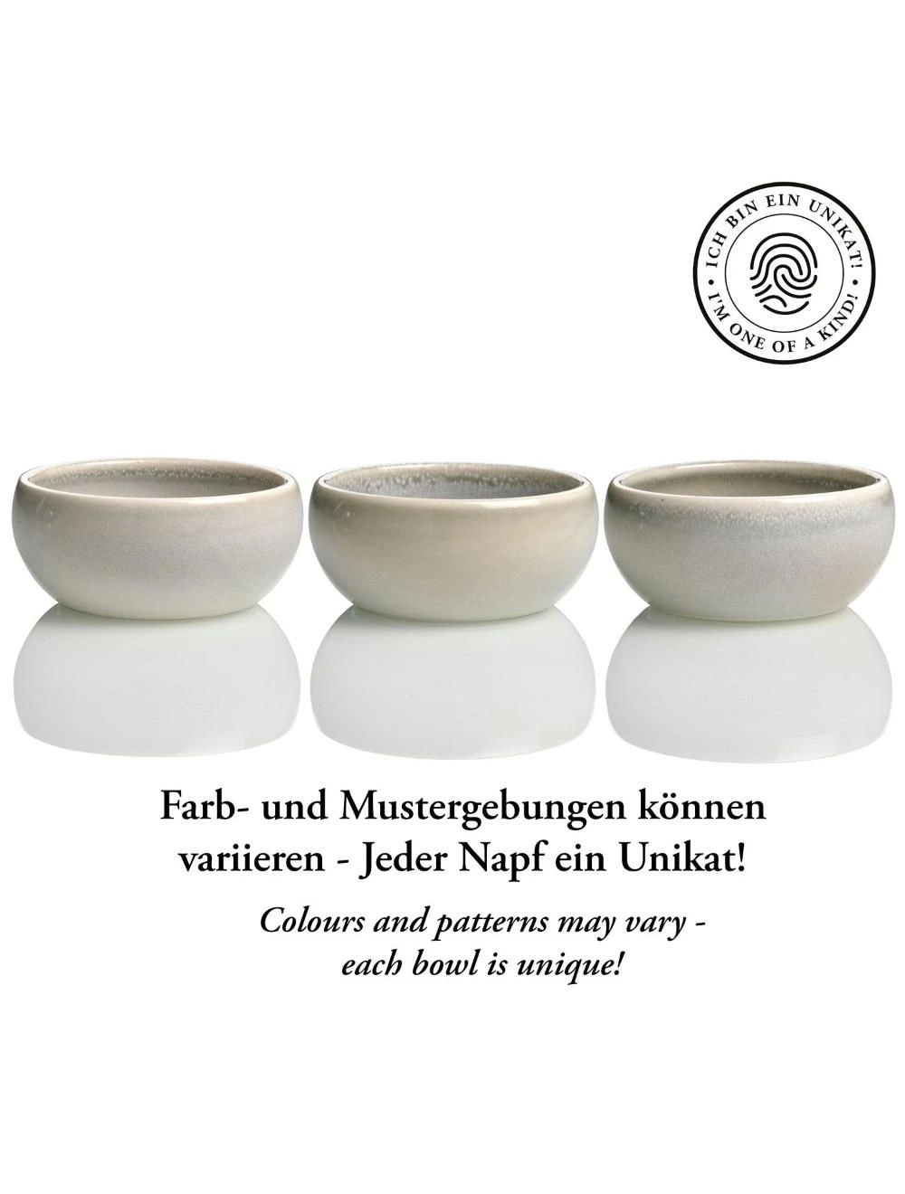 Hunter keramikskål Lisboa 900 ml i creme